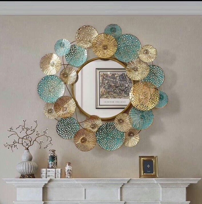 Decorative Round Wall Mirror AH-152 Moradabad